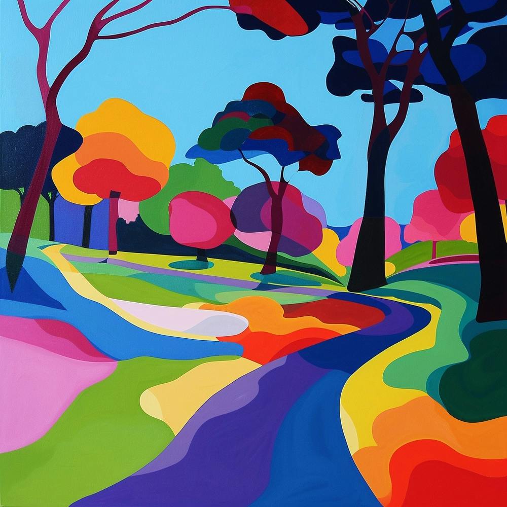 Abstract Park Collection Hyde Park Sydney Australia 3