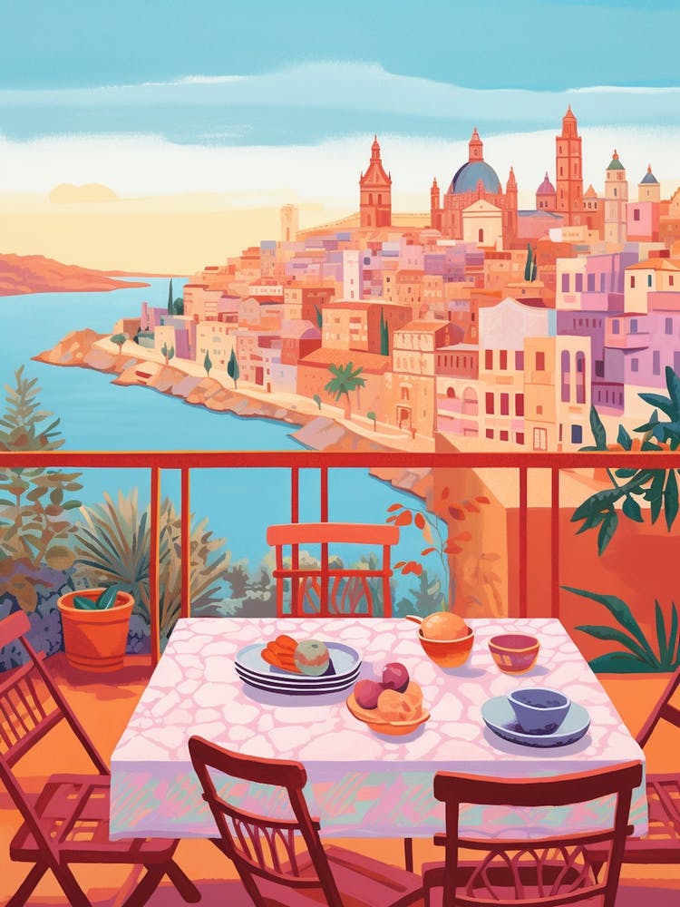 Cartagena Spain 7 Illustration