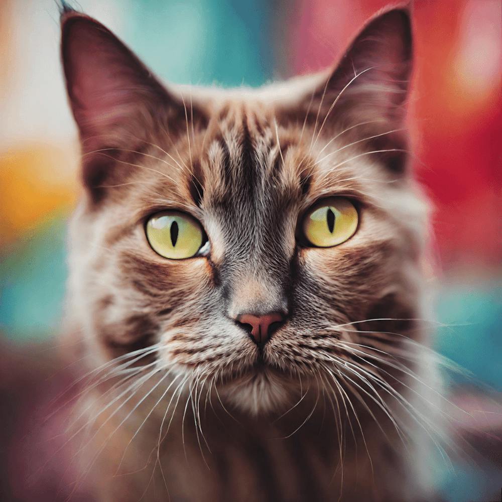Portrait Of A Cat