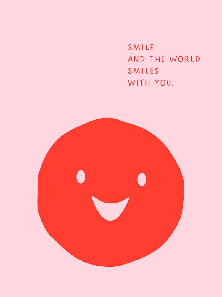 Smile ad teh world...rose
