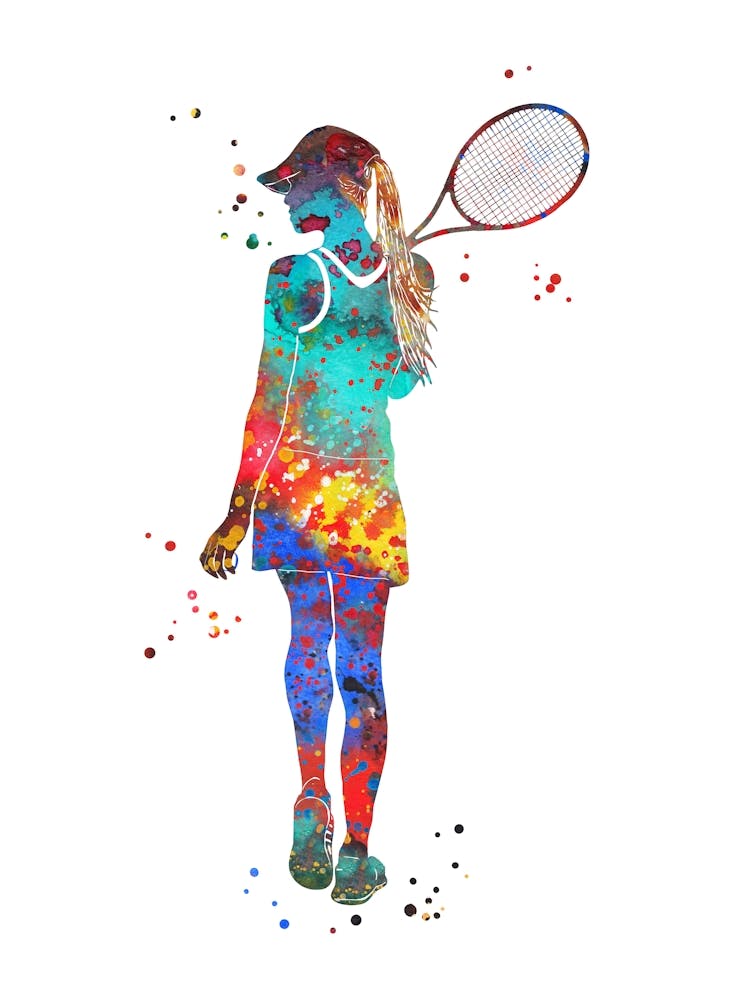 Tennis Player Girl