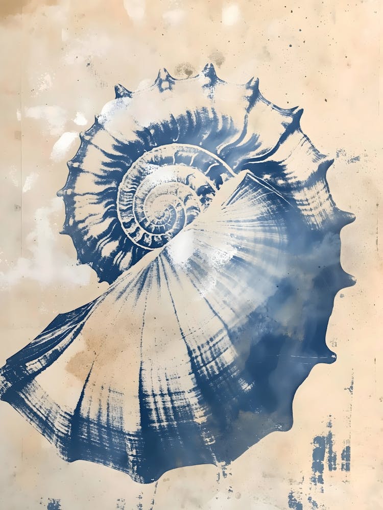 Seashell Canvas Print