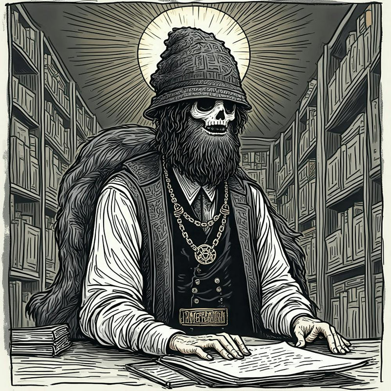 Skeleton At The Library