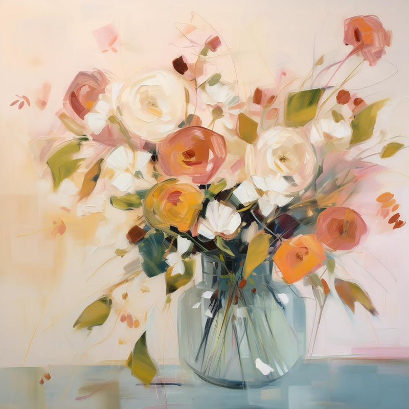 'Roses In A Vase'