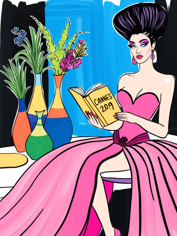 Woman Reading A Book 3