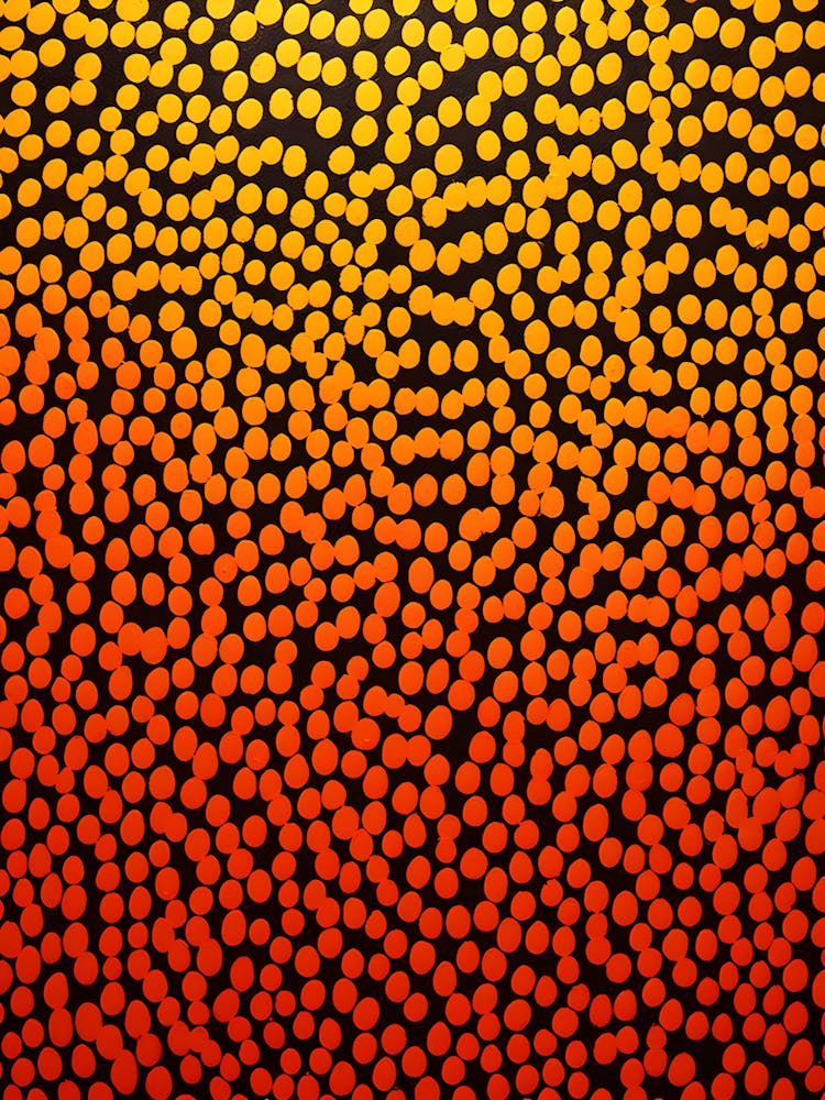 Abstract Background With Dots