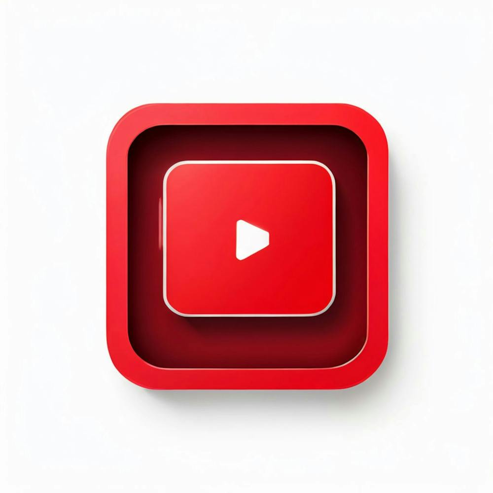 Youtube Video Streaming Platform Media Content Icon Logo Red Play Watch Channel Subscrib (6)