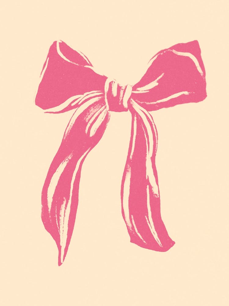 Pink Romantic Bow