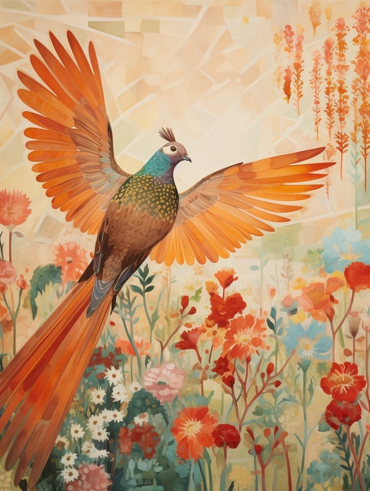 Pheasant 3 Detailed Bird Painting