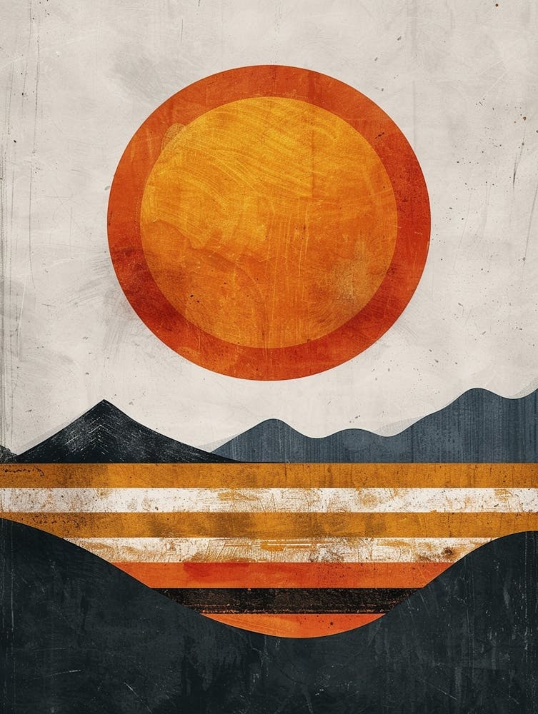 Sunset In The Mountains 23