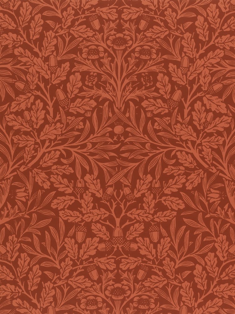 Acorn And Oak Leaves, William Morris