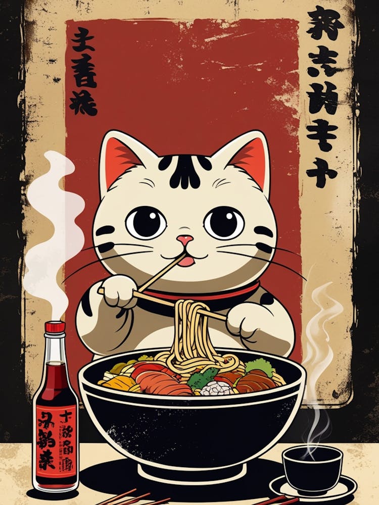 Asiatische Katze