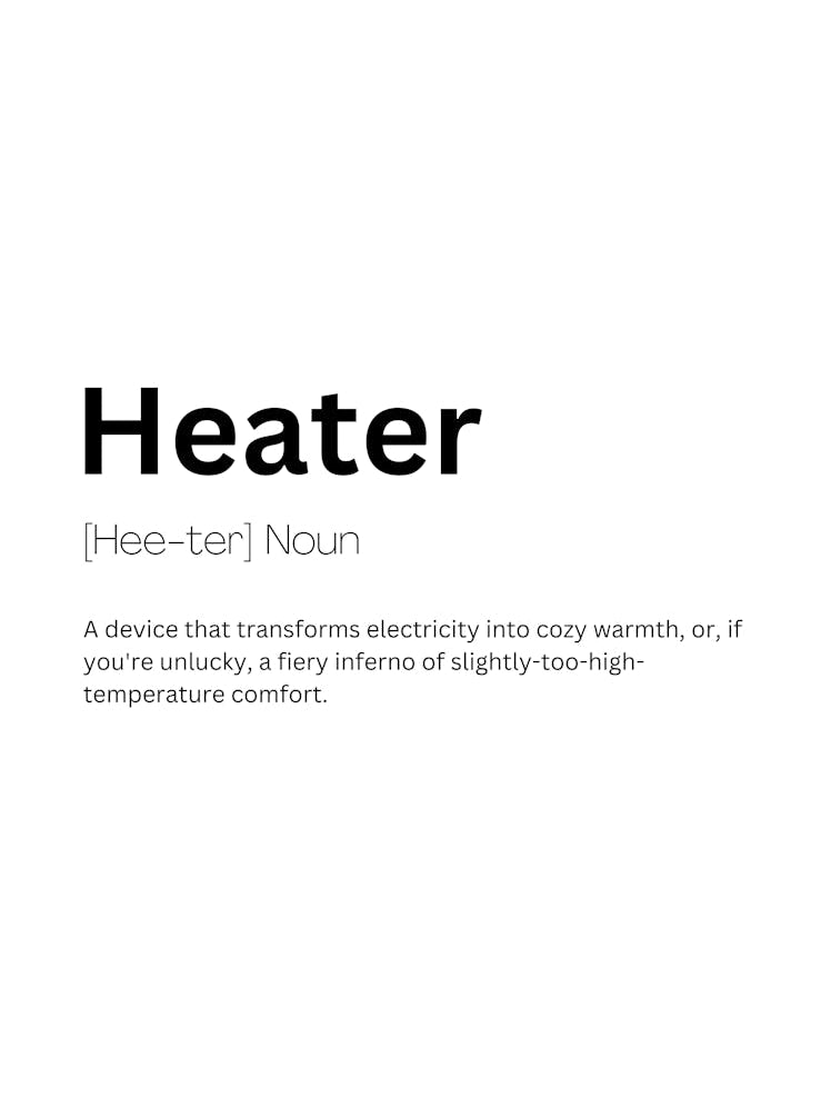 Heater Definition Meaning 2