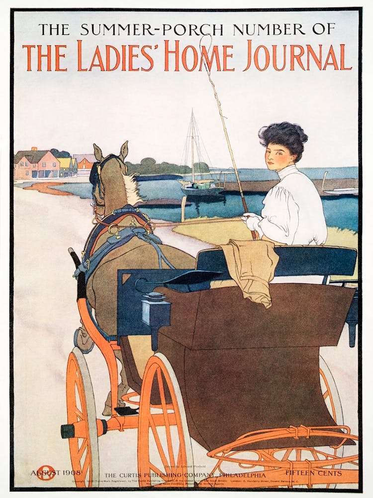 The Summer Porch Number Of The Ladies Home Journal (1908), Edward Penfield