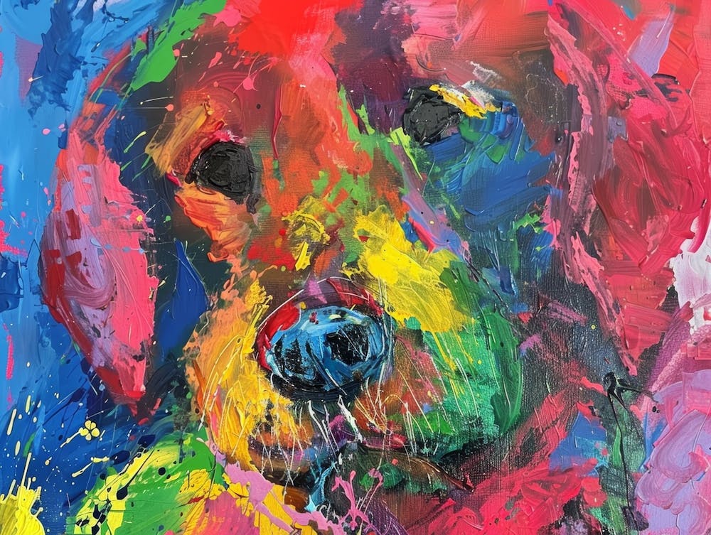 Colorful Dog