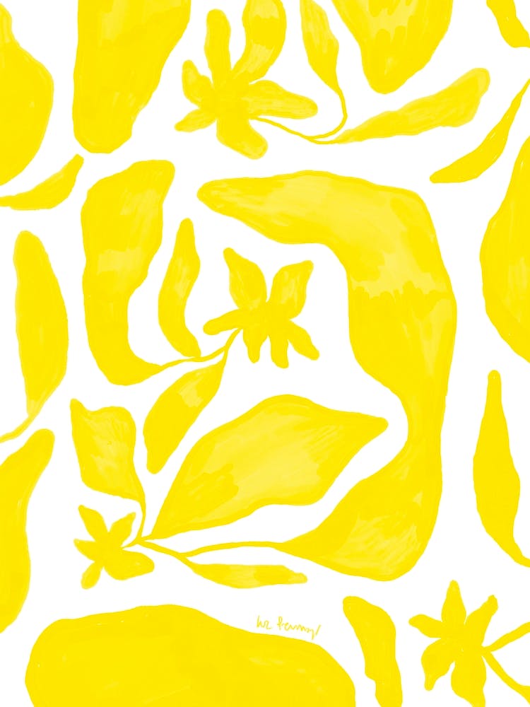 Frühlingsgelbe Blumen
