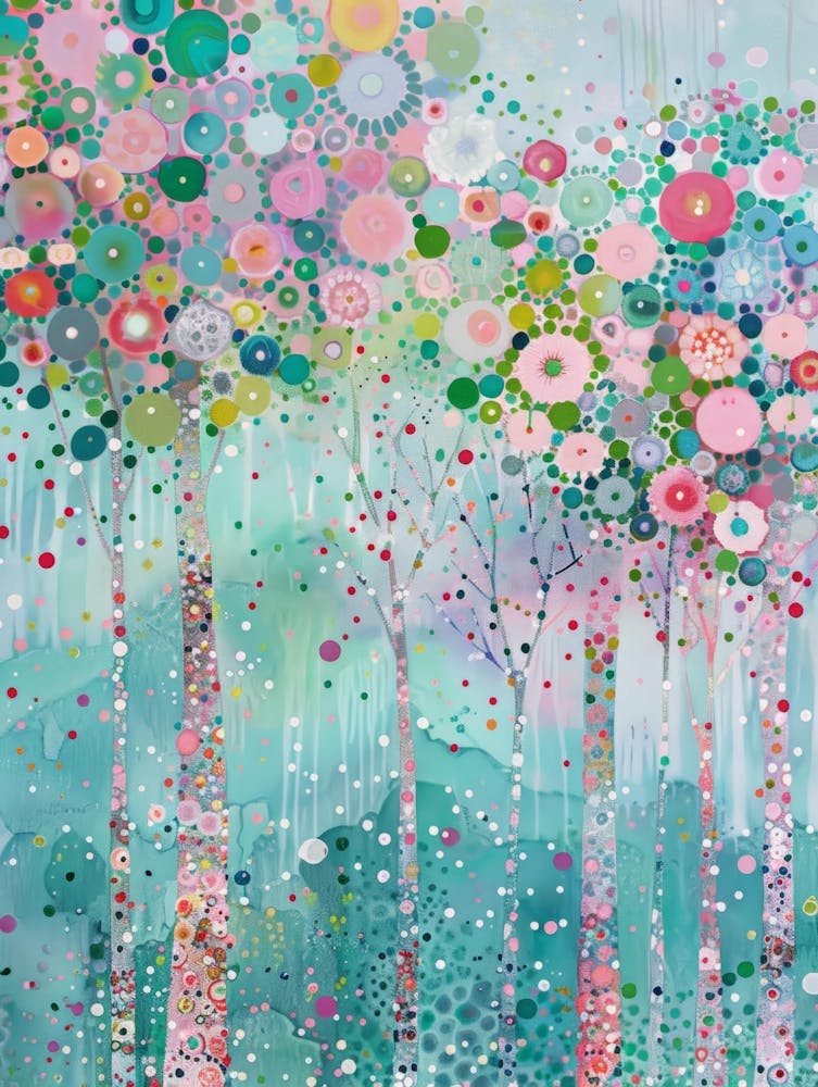 Trees In The Rain 1