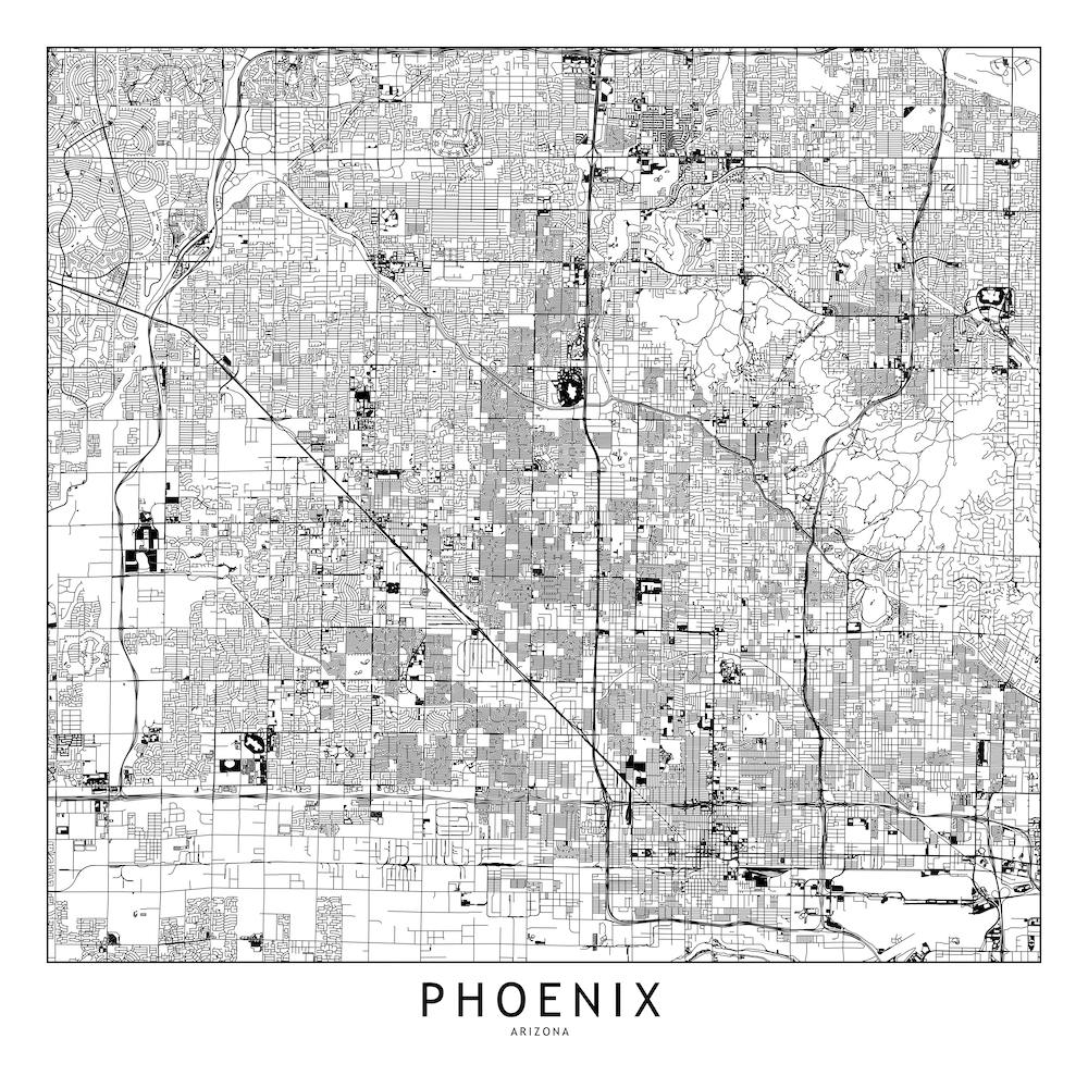 Phoenix Map