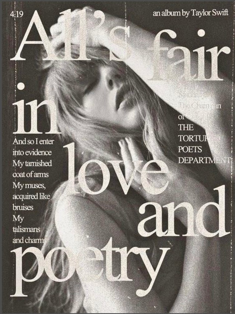 All's Fair In Love And Poetry Taylor Swift