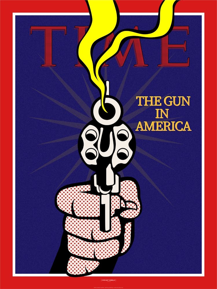 Pistols Time Cover|Roy Lichtenstein 1968