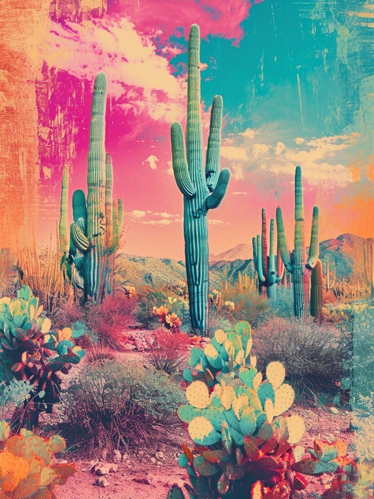 Retro Cactus Wonderland 3