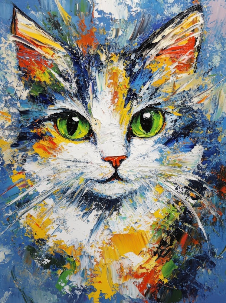Cat Painting 21
