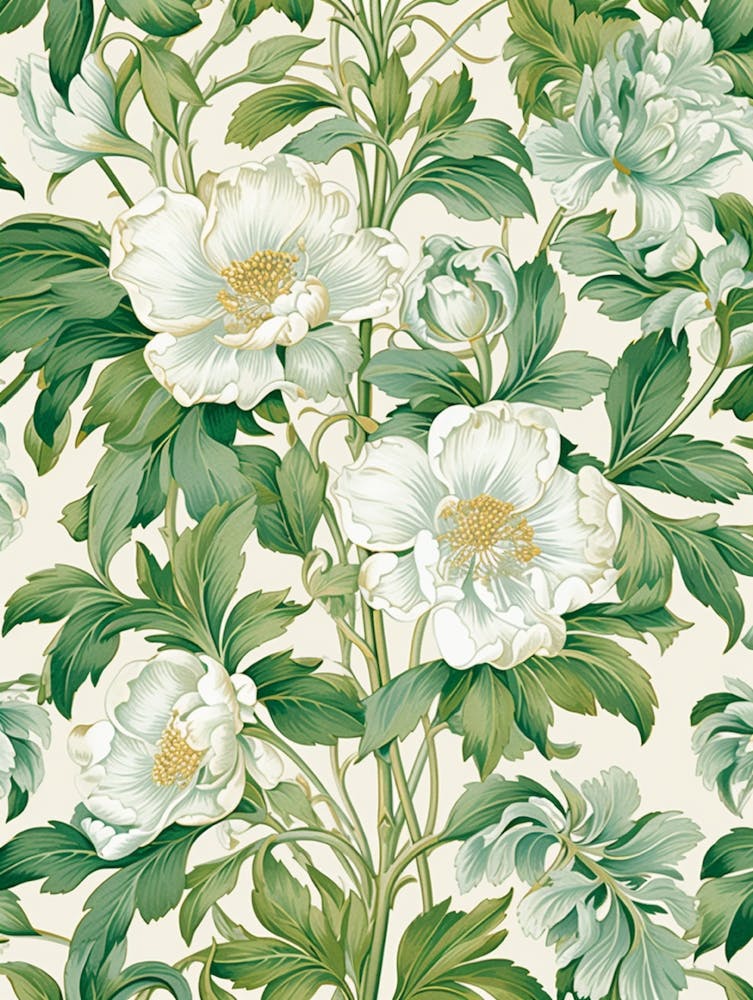 Papier Peint Floral 55
