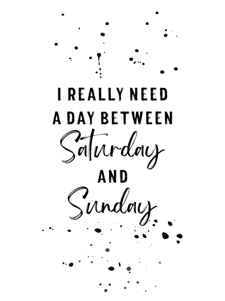 Day Between Saturday And Sunday