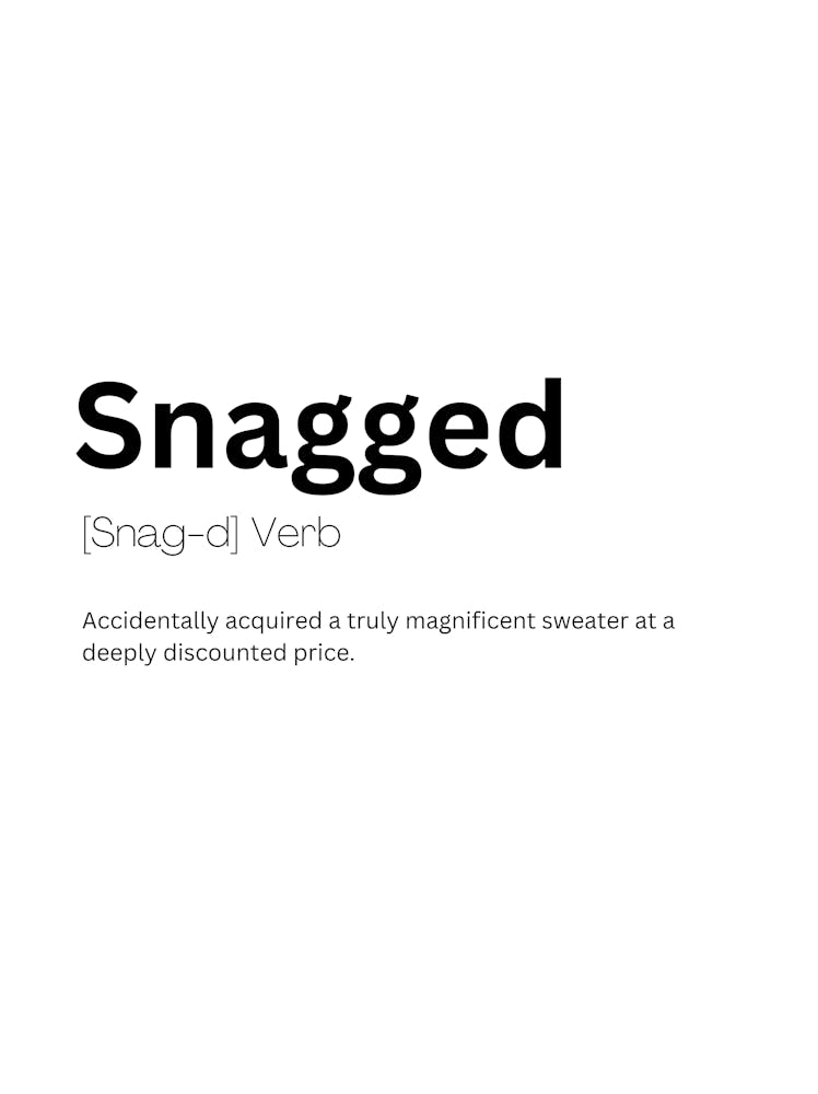 Snagged Definition Meaning