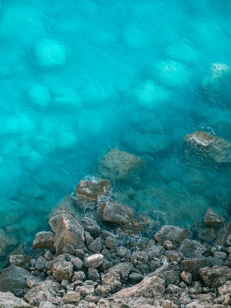 Turquoise Sea abstract