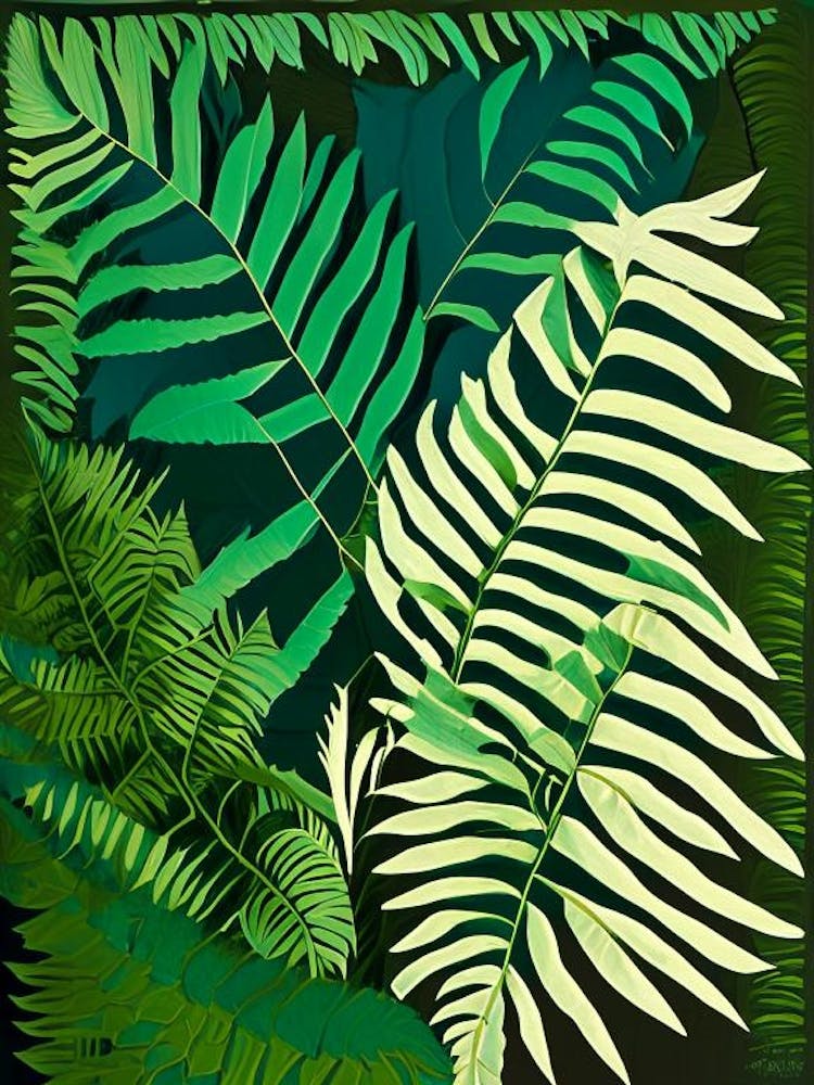 Leatherleaf Fern Vibrant