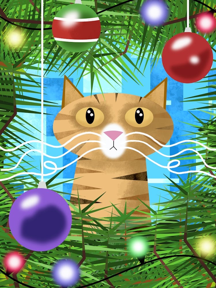 The Tabby and the Christmas Tree 1