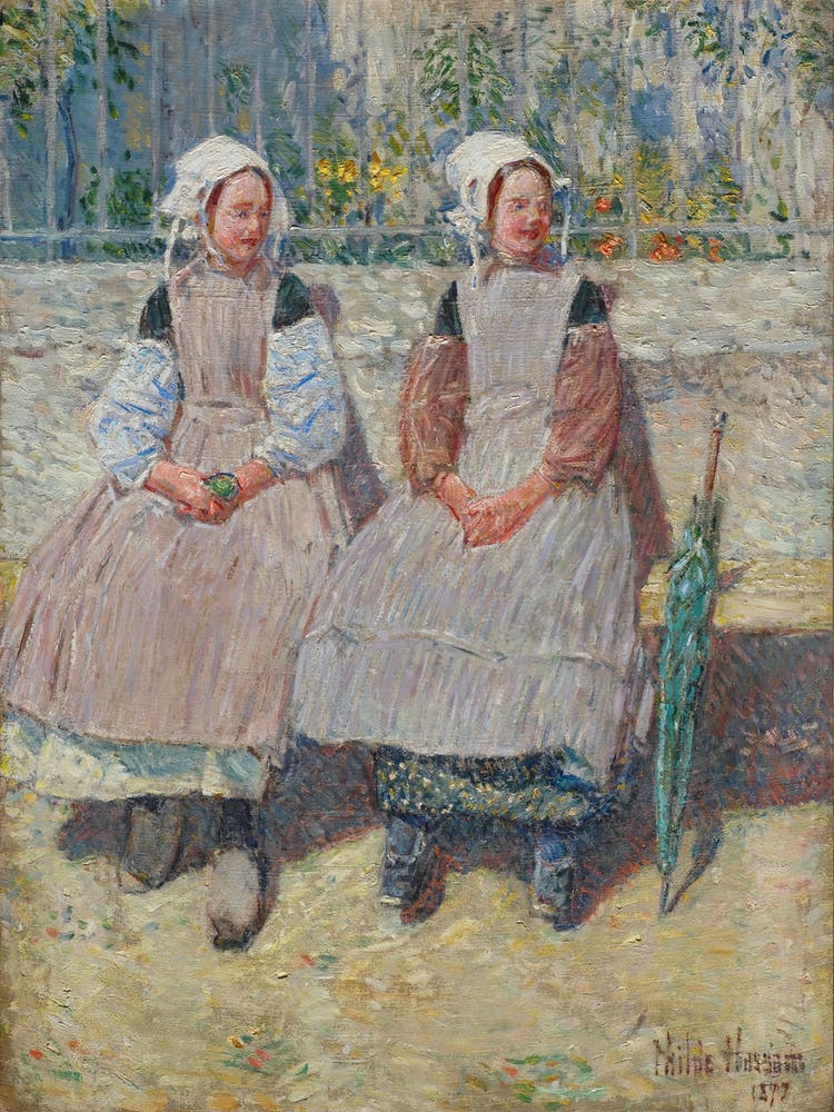 In The Sunlight, Frederick Childe Hassam