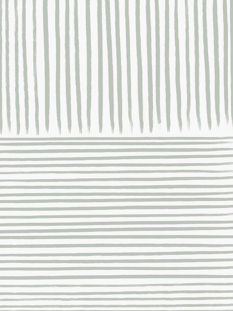 Minimal Lines 1 Sage Green