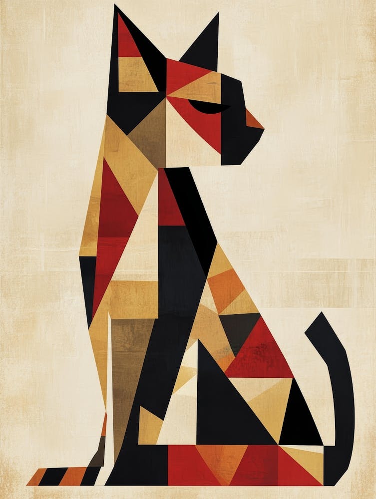 Geometric Cat 1