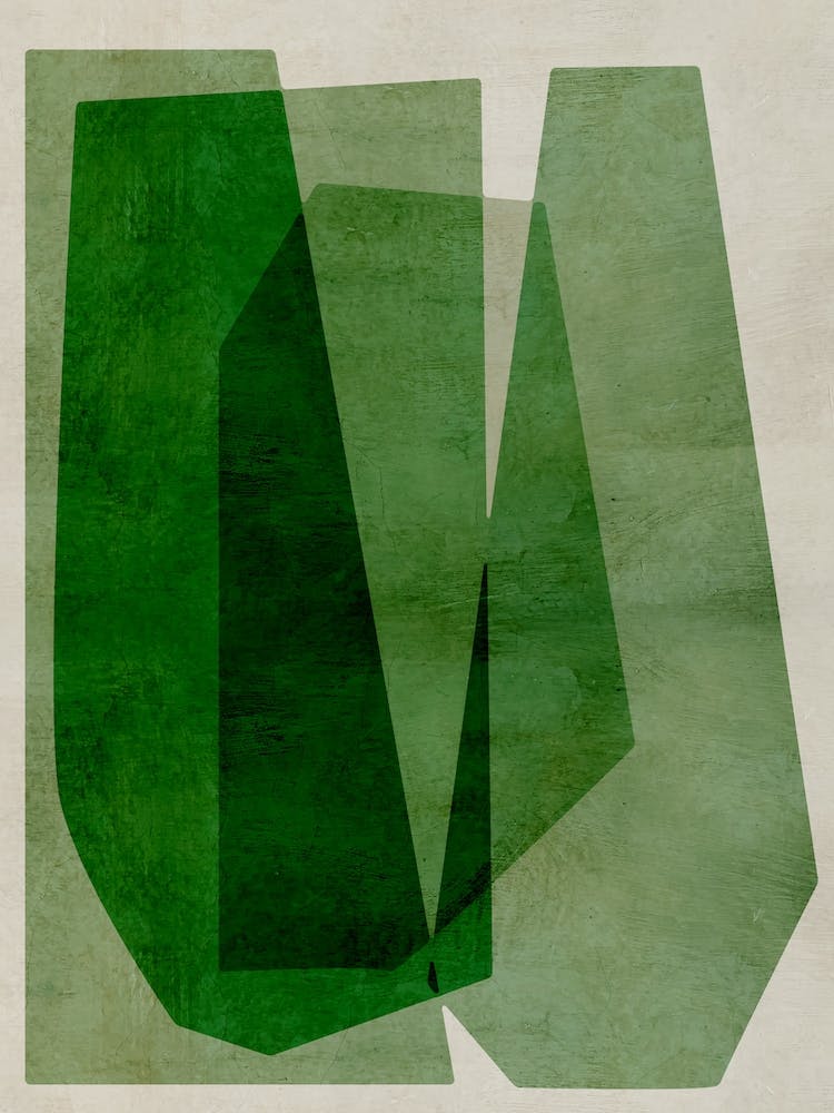 Green Abstract Shapes