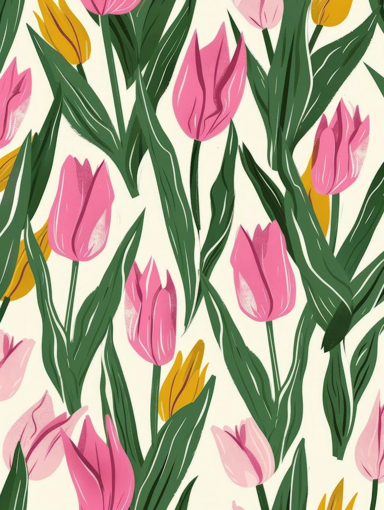 Pink Tulips 7