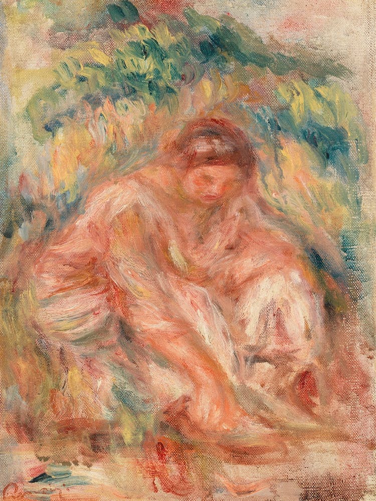 Sketch Of A Woman (1916), Pierre Auguste Renoir