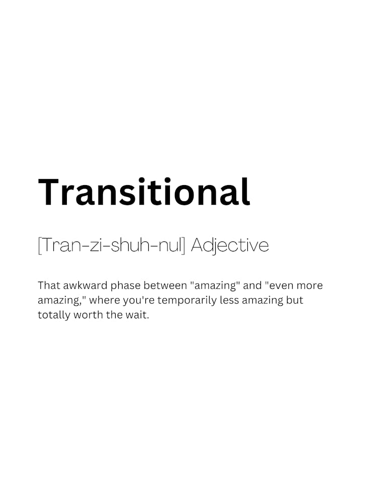 Transitional Definition Meaning