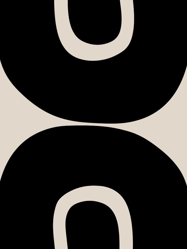 "Close" Mid Century Abstract 2