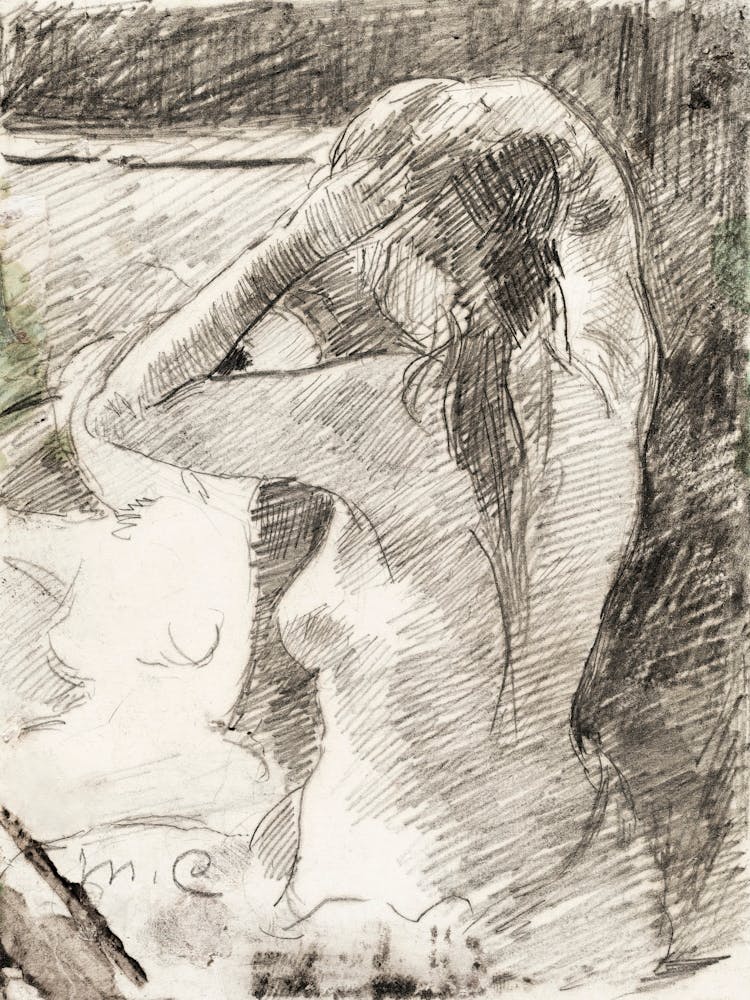 The Coiffure (1891), Mary Cassatt