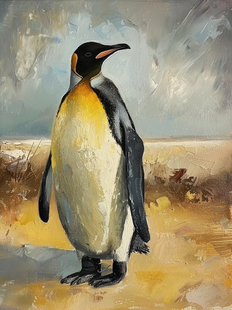 King Penguin Salisbury Plain Colour Block Painting 2