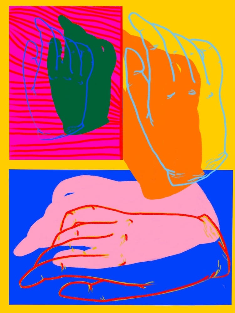 Neon Hands 