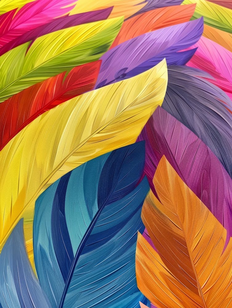 Colorful Feathers