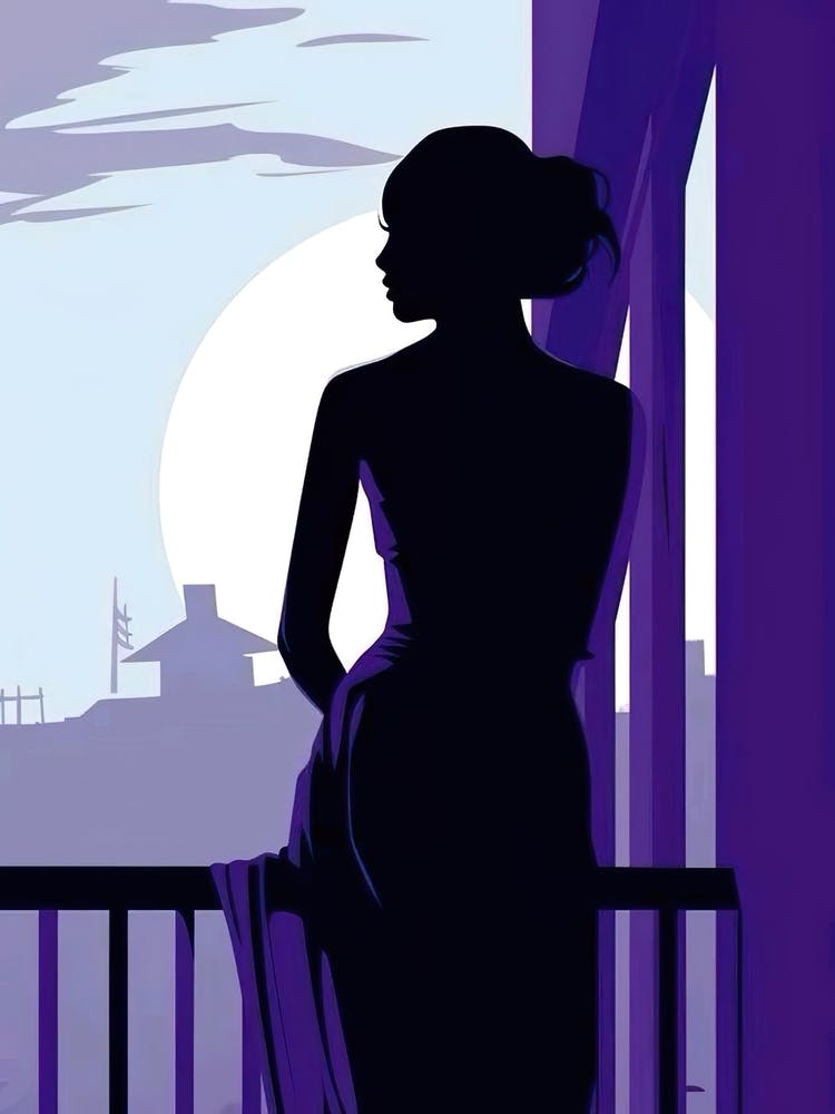 Silhouette Of A Woman