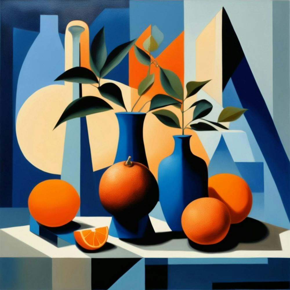 A Still Life Composition - Cubism 02