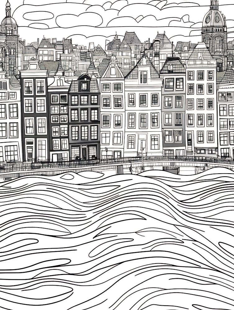 Amsterdam Cityscape 4
