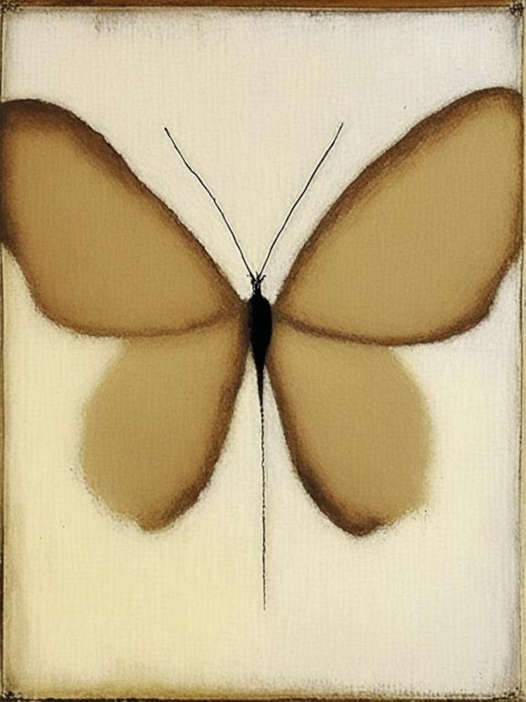 Butterfly 1, Symbol Abstract Painting