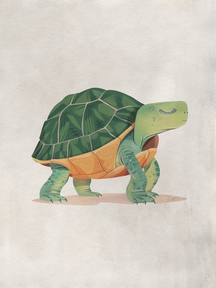 Boho Nursery 3 Turtle