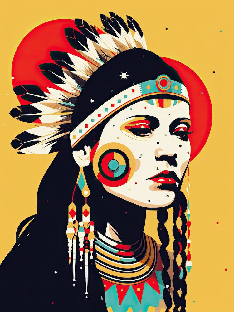 Modern Pop Art: Native American Legends